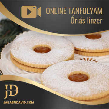 Óriás linzer online tanfolyam – Jakabfi Dáviddal