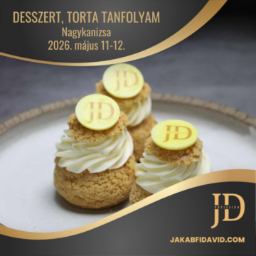 Desszert, torta tanfolyam – május 11-12.