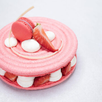 Macaron torta 2 szintes